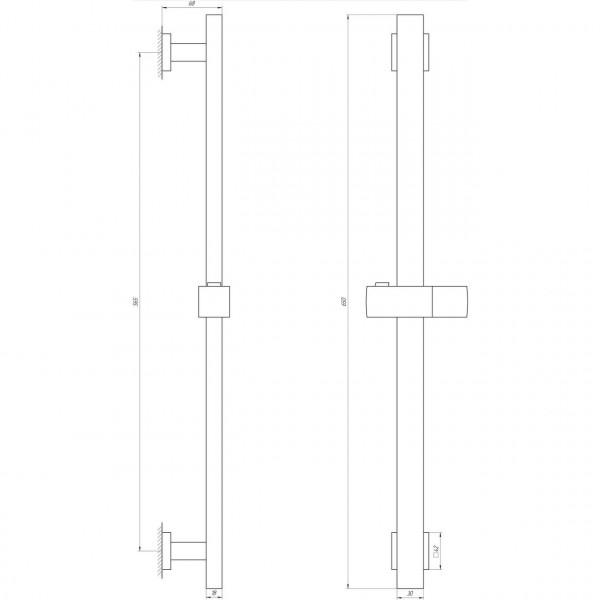Душевая стойка Globus Lux SUS-1108