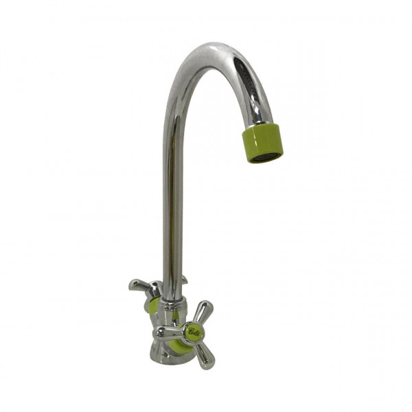 Смеситель для кухни DOMINO DK-H1-2N-GREEN Смеситель для кухни DOMINO DK-H1-2N-GREEN