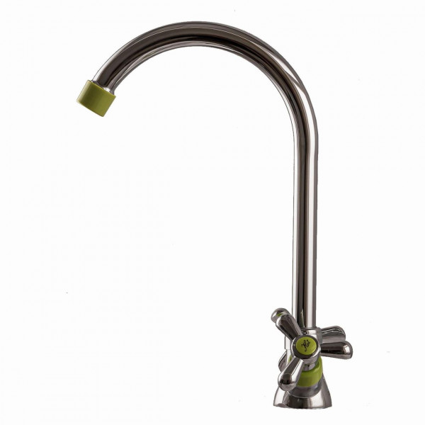 Смеситель для кухни DOMINO DK-H1-2N-GREEN Смеситель для кухни DOMINO DK-H1-2N-GREEN