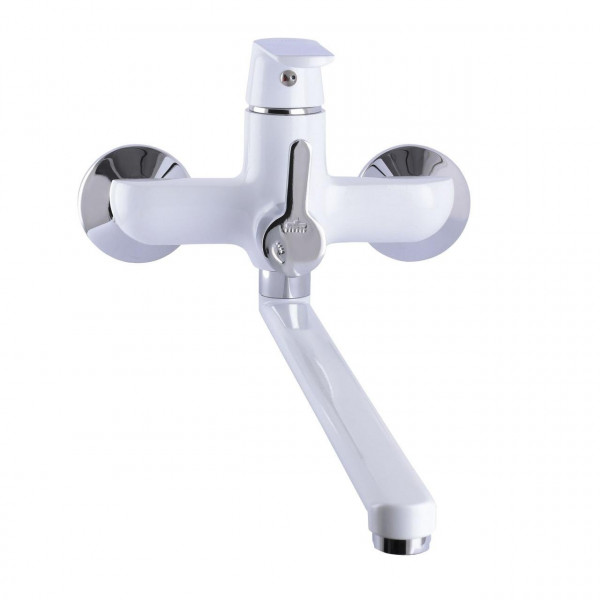 Змішувач для ванної кімнати Globus Lux Laguna GLA-0208-7-WHITE