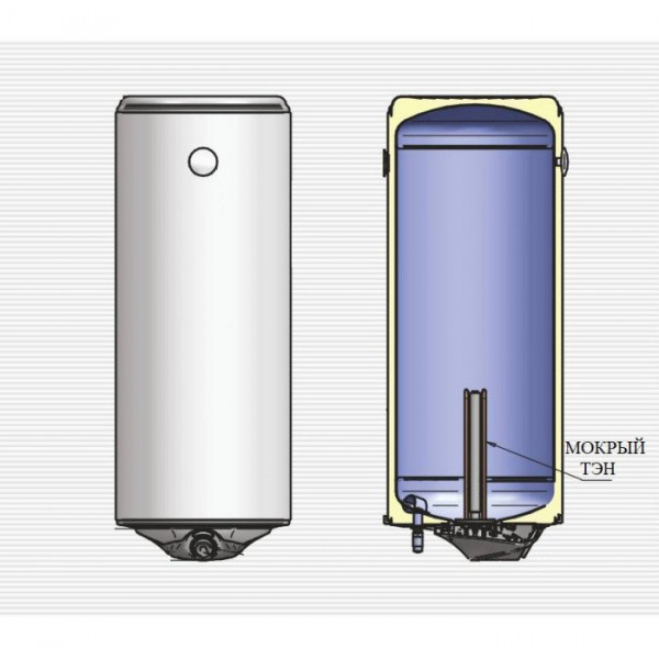 Водонагреватель (бойлер) Eldom Galant Dry 100 3x 1000 W DV100D