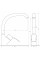 Змішувач для кухні Globus Lux QUEENSLAND GLQU-0203S-BIG-8-STSTEEL