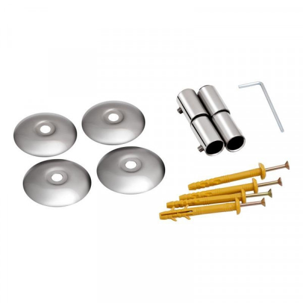 Полотенцесушитель водяной Lidz Standard (CRM) D32/20х1/2" 500x600 P5