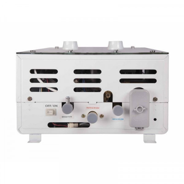 Колонка газовая дымоходная Thermo Alliance JSD20-10GC 10 л стеклянная панель с рисунком горы