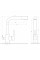 Смеситель для кухни под осмос Globus Lux LAZER GLLR-0444-8-STSTEEL