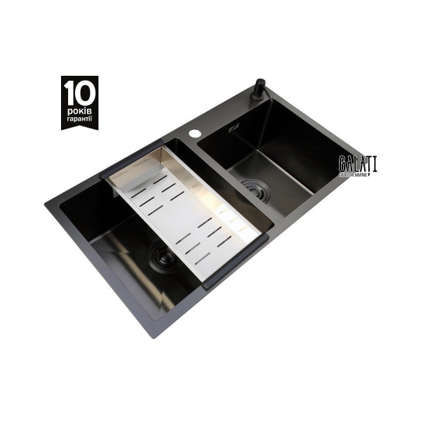 Кухонная мойка Galati Arta U-730D BL