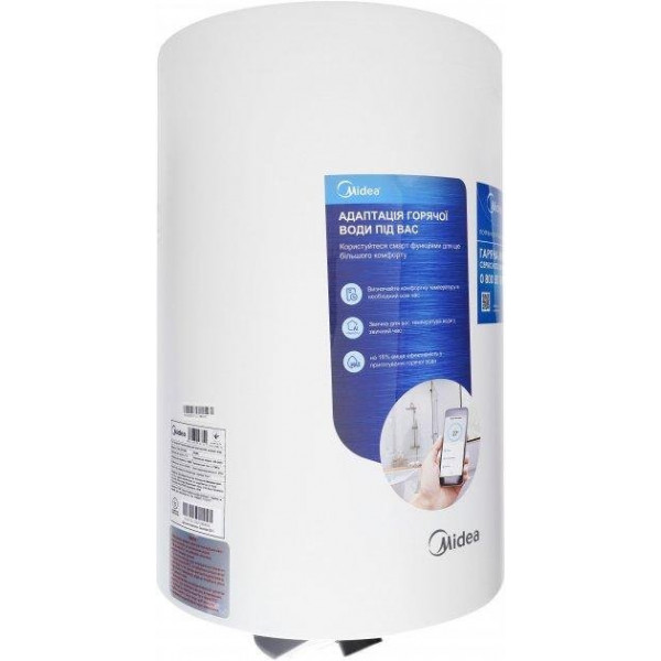 Водонагреватель (бойлер) электрический накопительный Midea PRIME Wi-Fi D30-15EFG(W)