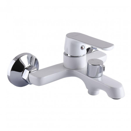 Смеситель для ванной Globus Lux Laguna GLA-0102NE-7-WHITE