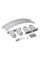 Полотенцесушитель электрический Qtap Arvin (SIL) 32708 с таймером