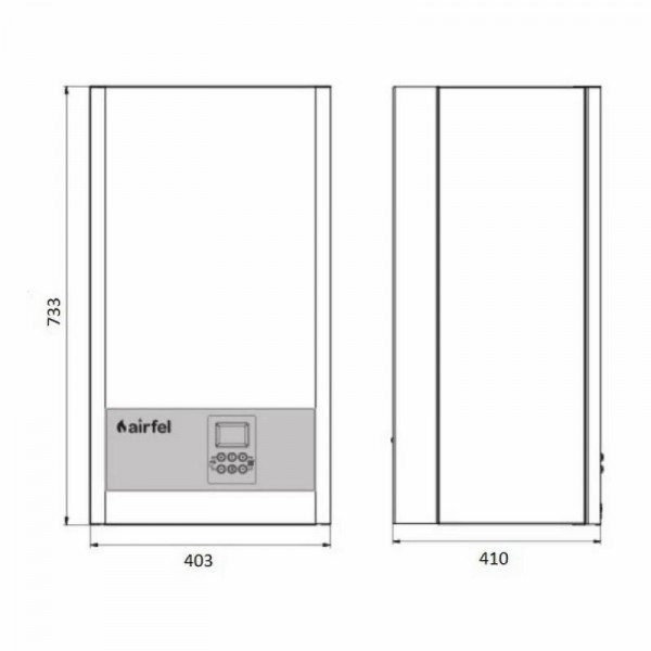 Котел газовий Airfel DigiFEL Premix 30 кВт