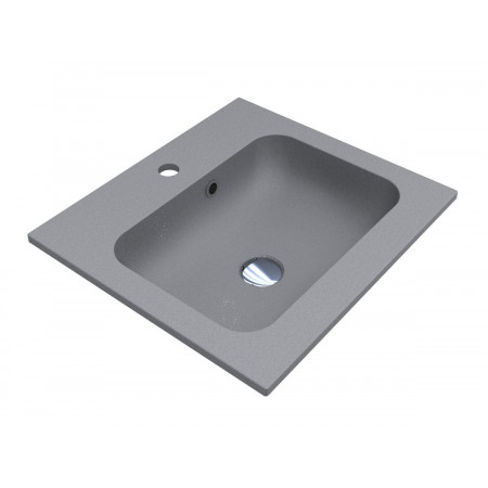 Умивальник DELLA 500 MIRASTONE GRAY Miraggio