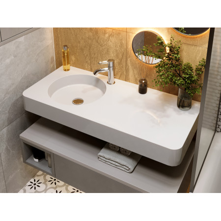 Умивальник LOOP 1000 L Miraggio