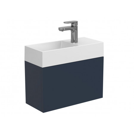 Тумба підвісна MINIMA синя для умивальника COPPER 500 Miraggio