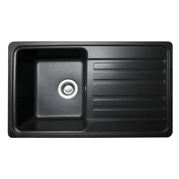 Кухонна мийка VERSAL black shine Miraggio