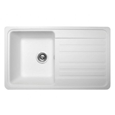 Кухонна мийка VERSAL white Miraggio