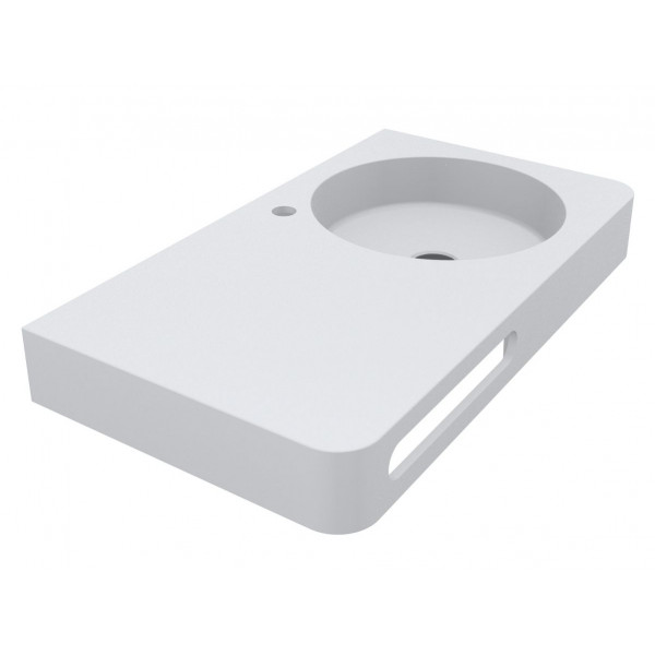 Умивальник LOOP 800 R MIRASOFT Miraggio