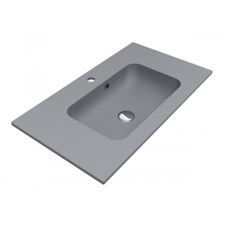 Умивальник DELLA 800 MIRASTONE GRAY Miraggio