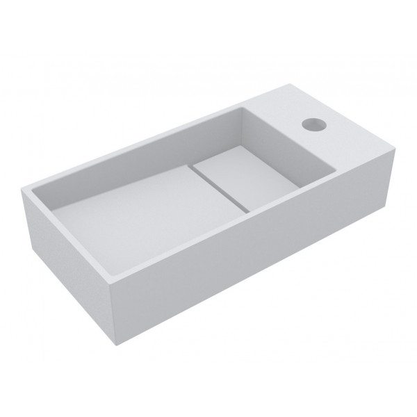 Умивальник TONI 450 L MATT Miraggio