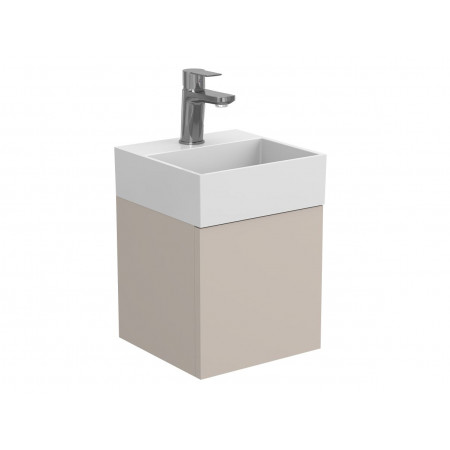 Тумба підвісна MINIMA сіра для умивальника TONI 300 Miraggio