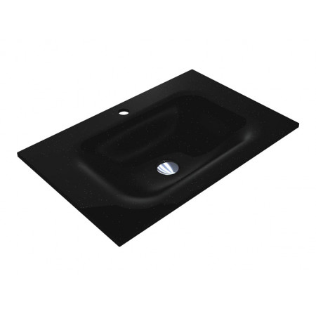 Умивальник JESSEL 700 MIRASTONE BLACK SHINE Miraggio