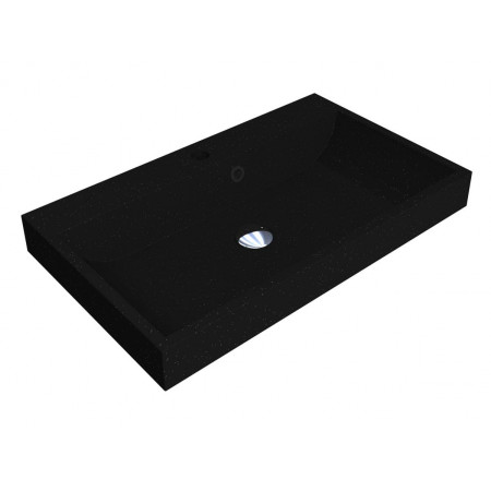 Умивальник VARNA 700 MIRASTONE BLACK SHINE Miraggio