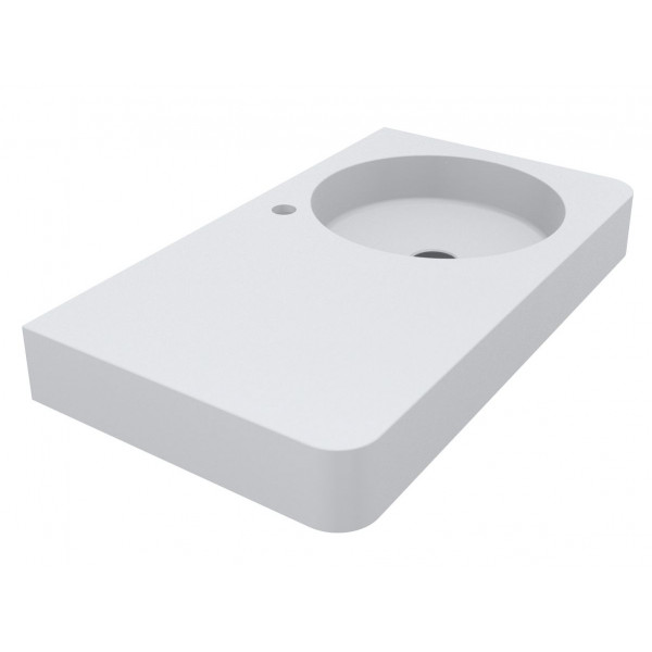 Умивальник LOOP 800 R MATT Miraggio