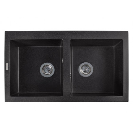 Кухонна мийка WESTEROS black shine Miraggio