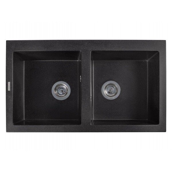 Кухонна мийка WESTEROS black shine Miraggio