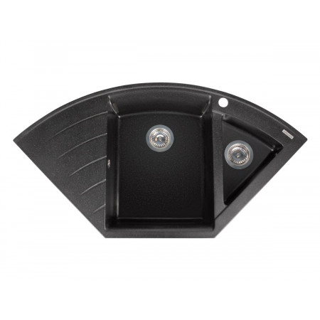 Кухонна мийка EUROPE black shine Miraggio