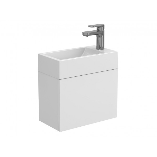 Тумба підвісна MINIMA біла матова для умивальника FARO Miraggio