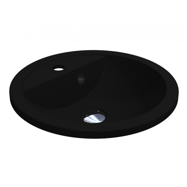 Умивальник MADISON MIRASTONE BLACK SHINE Miraggio
