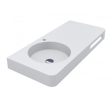Умивальник LOOP 1000 L MIRASOFT Miraggio