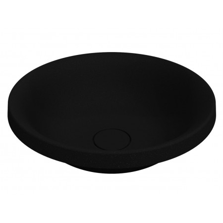 Умивальник SIENA MIRASTONE BLACK SHINE Miraggio