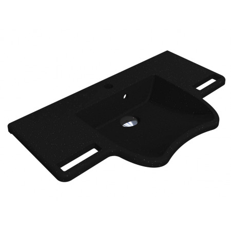 Умивальник KRAKOW MIRASTONE BLACK SHINE Miraggio