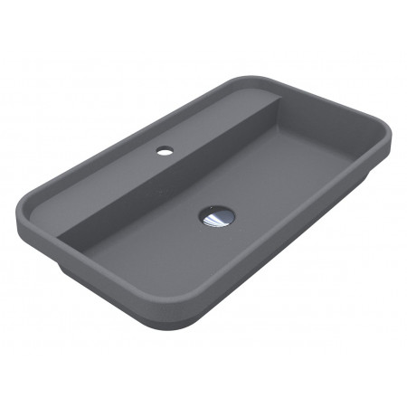 Умивальник OCEAN 700 MIRASTONE GRAY Miraggio