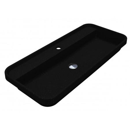 Умивальник OCEAN 900 MIRASTONE BLACK SHINE Miraggio