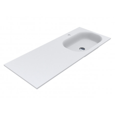 Умивальник LAKE 1250 R MIRASOFT Miraggio