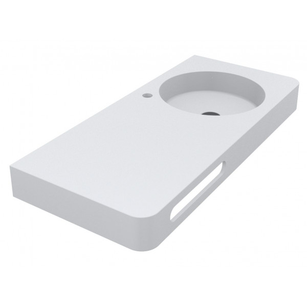 Умивальник LOOP 1000 R MIRASOFT Miraggio