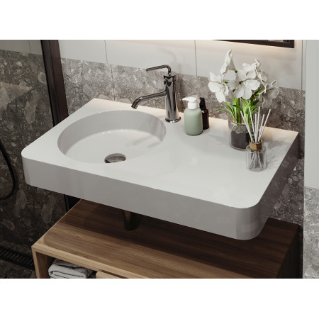 Умивальник LOOP 800 L Miraggio