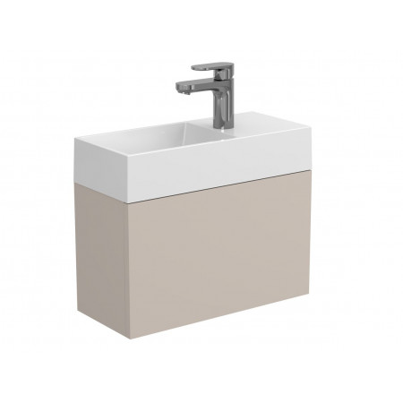 Тумба підвісна MINIMA сіра для умивальника COPPER 500 Miraggio