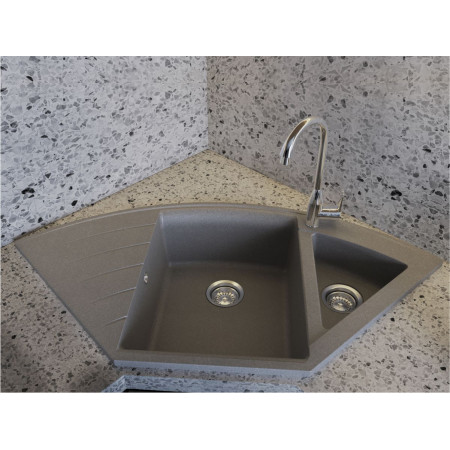 Кухонна мийка EUROPE gray Miraggio