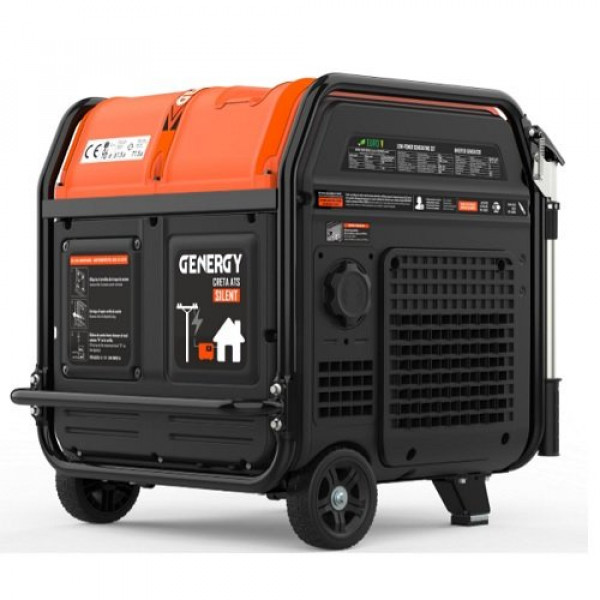 Генератор инверторный бензиновый GENERGY CRETA SILENT ATS 7,5 кВт