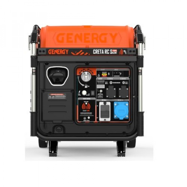 Генератор инверторный бензиновый GENERGY CRETA SILENT RC 7,5 кВт