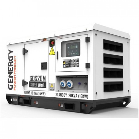 Генератор дизельный GENERGY GDS20M 16 кВт