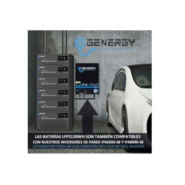 Аккумулятор для накопления энергии GENERGY LFP-5120W 5120 Вт