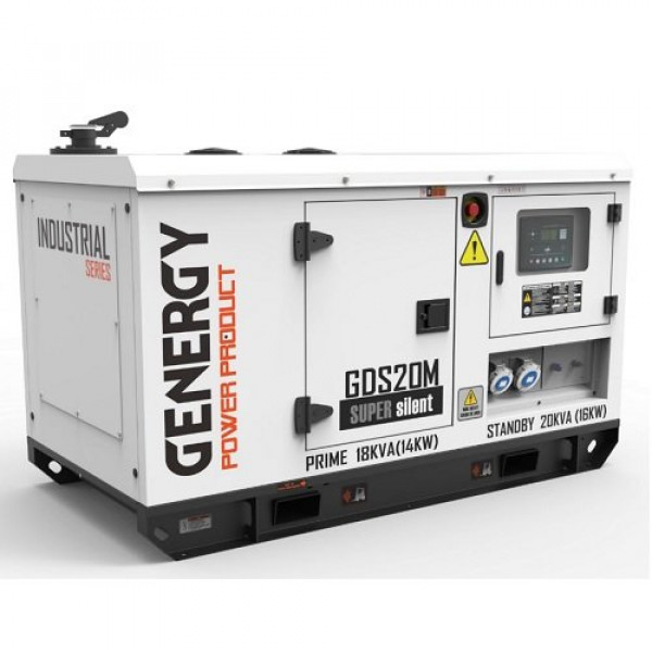 Генератор дизельный GENERGY GDS20M 16 кВт