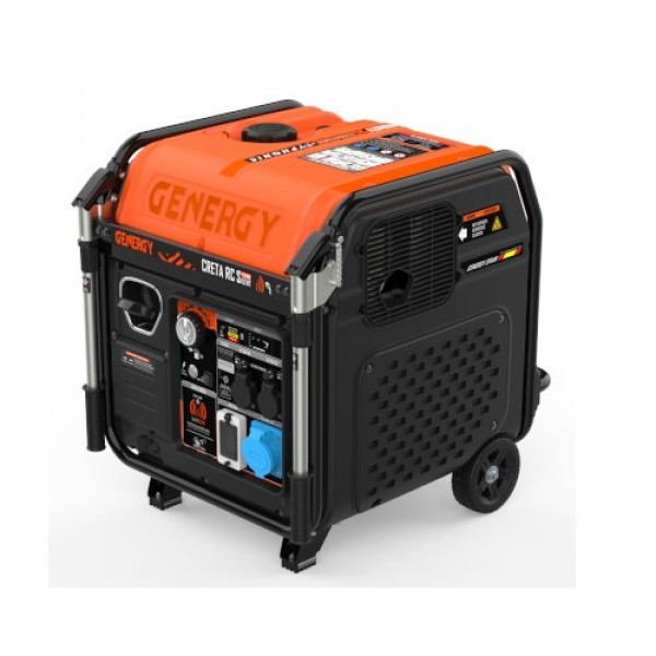 Генератор инверторный бензиновый GENERGY CRETA SILENT RC 7,5 кВт