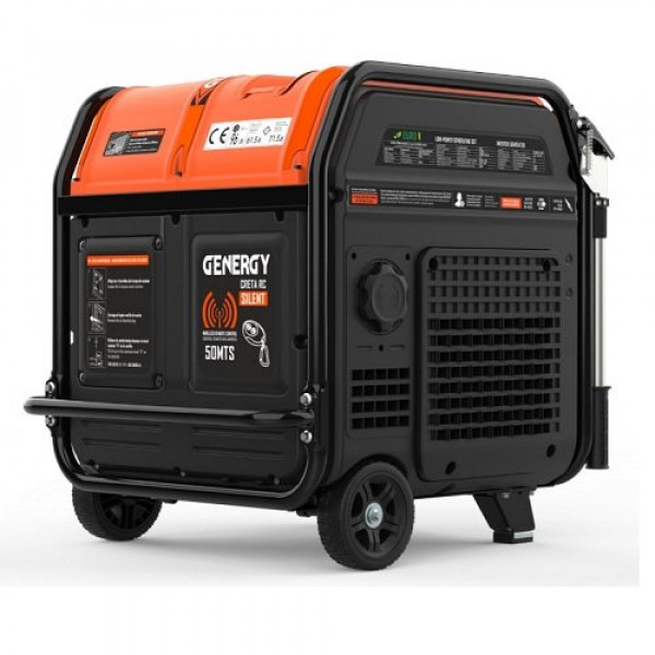 Генератор инверторный бензиновый GENERGY CRETA SILENT RC 7,5 кВт