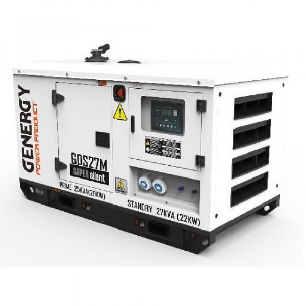 Генератор дизельный GENERGY GDS27M 22 кВт