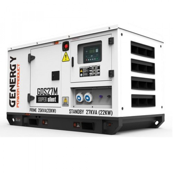 Генератор дизельный GENERGY GDS27M 22 кВт